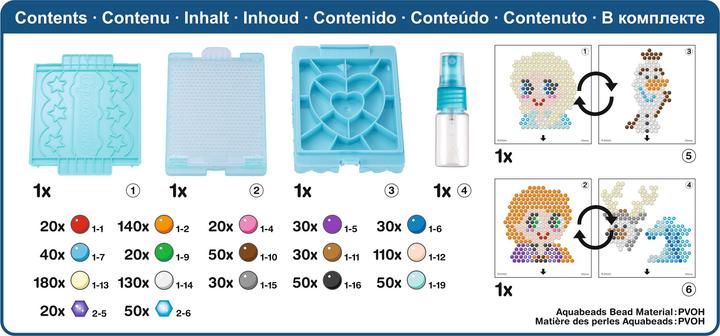 Actual product image Aquabeads 31369 AQB - Kit Gioco Frozen II