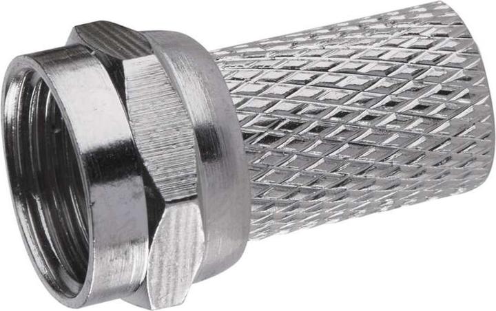 Produktbild Kontakt Konnektor F-Stecker für Koaxialkabel CB50, CB100, 10 Stk. (Antennenkabel)