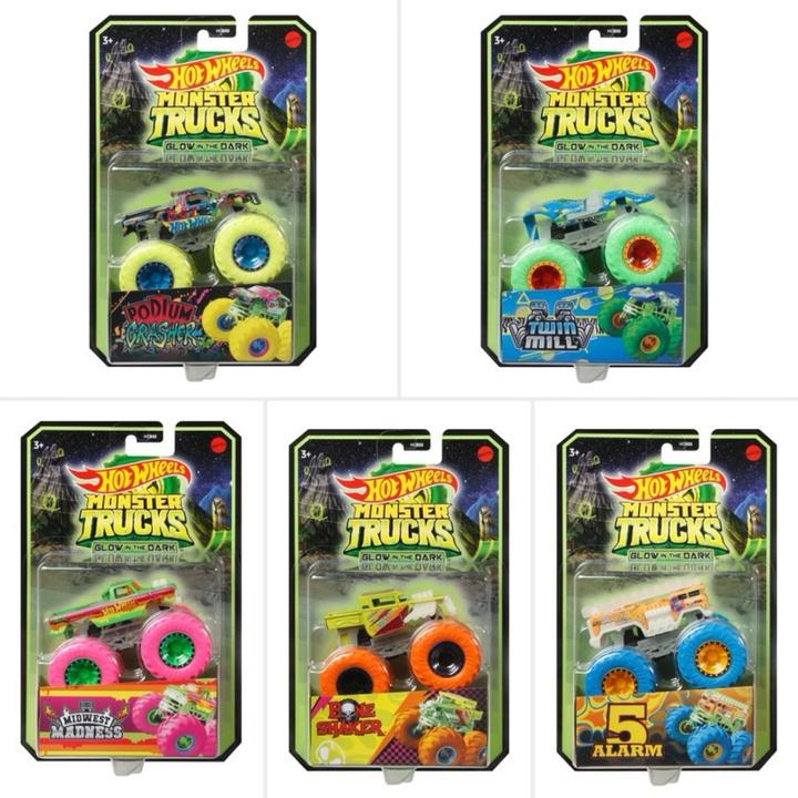 Immagine prodotto Hot Wheels Jeep che si illumina al buio