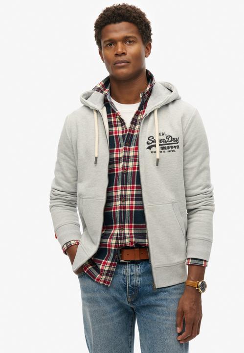 Produktbild Superdry Kapuzenjacke mit gesticktem Vintage Logo (L)