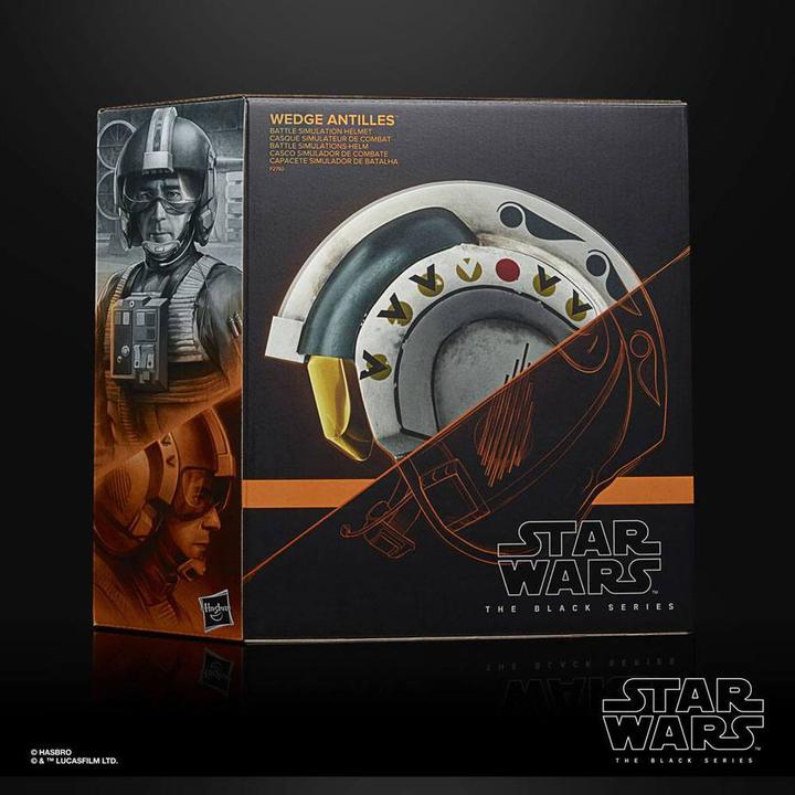 Actual product image Hasbro Wedge Antilles Battle Simulation Helmet