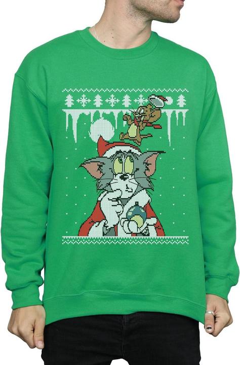 Image du produit Tom & Jerry - Sweat CHRISTMAS FAIR ISLE - Homme (S)