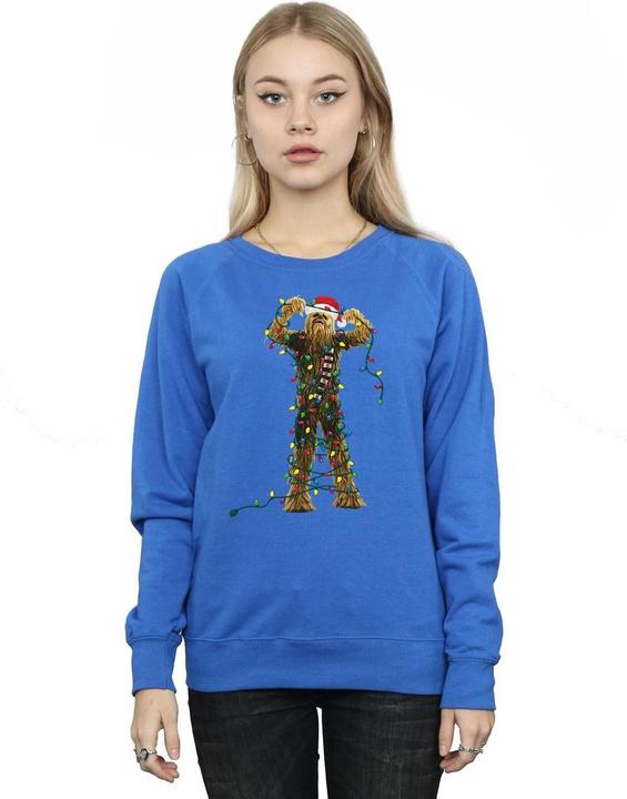 Image du produit Star Wars - Sweat CHEWBACCA CHRISTMAS LIGHTS - Femme (S)