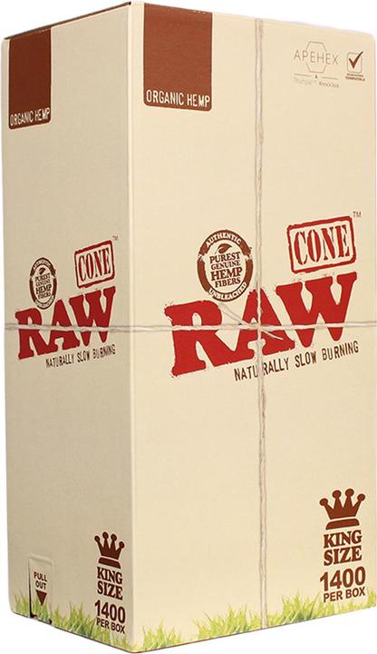 Immagine prodotto RAW Coni KingSize pre-arrotolati 1400 pezzi.