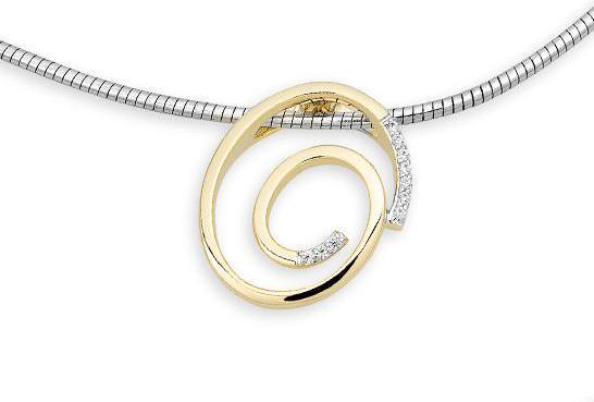 Produktbild Breuning ANHÄNGER - BRILL. 0,055 Ct. H/si (750/18 K Gold)