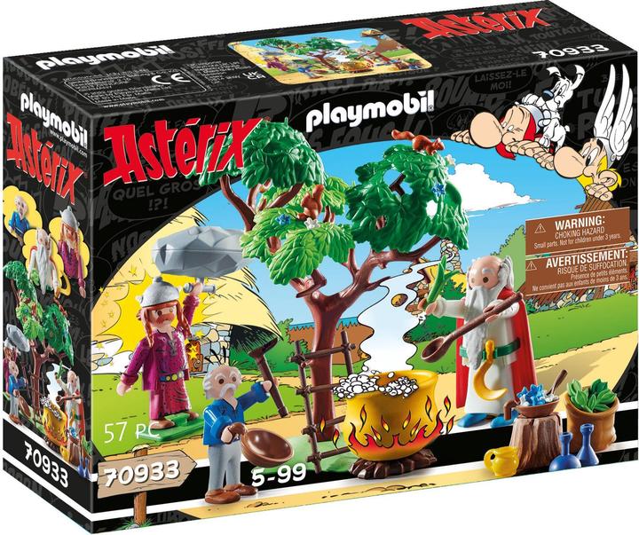 Playmobil Panoramix et le chaudron de Potion Magique (70933, Playmobil Astérix)