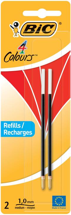 Image du produit Bic Recharge pour stylo à bille ® 4 Colours®, 0,4 mm, rouge (Dispositif de recharge, Rouge, 0.40 mm)