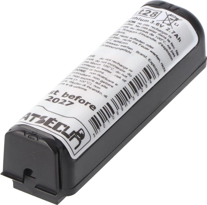 Produktbild AccuCell Akku passend für den DAITEM BATLi28 Li-ion Akku 3,6 Volt 2000mAh (1 Stk., Gerätespezifisch, 2000 mAh)