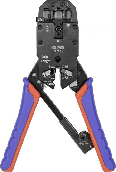 Produktbild Knipex Crimpzange für Westernstecker (200 mm)