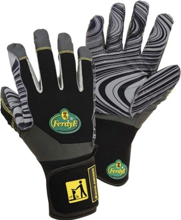 Produktbild FerdyF. Mechanics Anti-Vibrationshandschuhe FerdyF grau/schwarz Gr.XL, lang (XL)