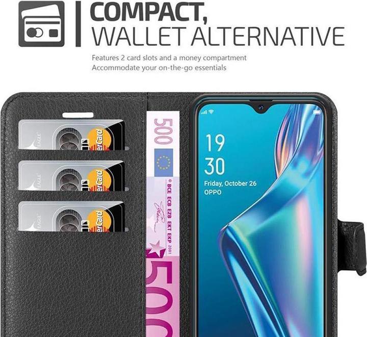 Produktbild Cadorabo Book mit Standfunktion Cover (Oppo A12)
