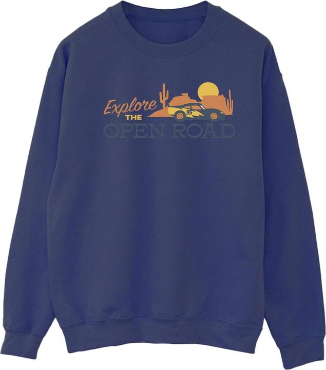 Image du produit Disney - Sweat CARS EXPLORE THE OPEN ROAD - Femme (L)