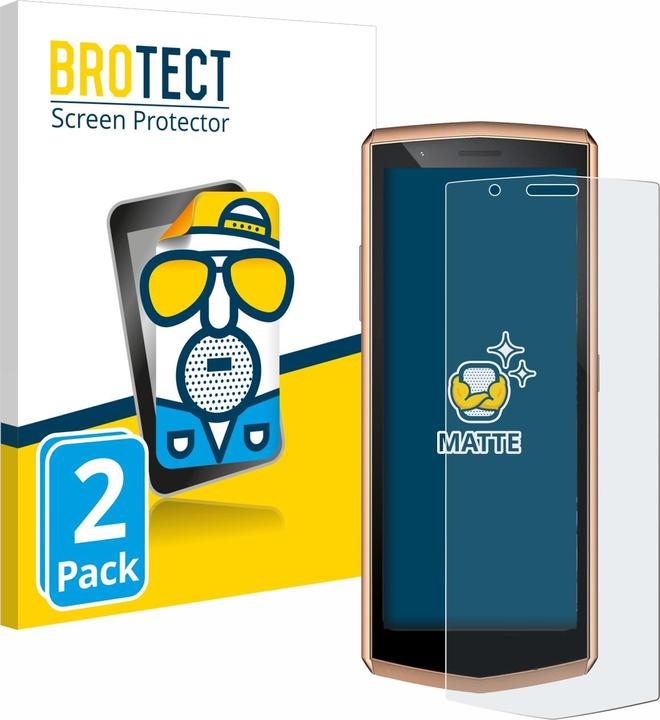 Productafbeelding BROTECT Antireflecterende schermbeschermer mat (2 Stuk, Cubot Pocket 3)