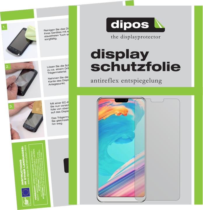 Actual product image Dipos Screen Protector Anti-Glare (6 Piece, Ulefone T2 Pro)