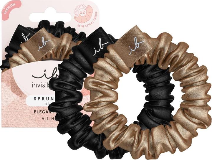Invisibobble Haarbinder Slim Sprunchie true golden 2 Stk (Haargummi)