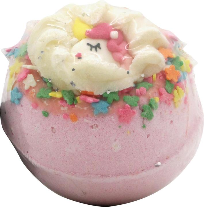 Actual product image Bomb Cosmetics I Believe In Unicorns Bath Blaster Bubbly Bath Ball (Bath bombs)