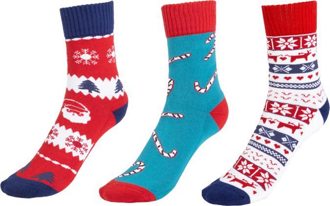 Actual product image Kavalkade "KavalSocks Christmas-Shorties (39 - 42, 35 - 38)