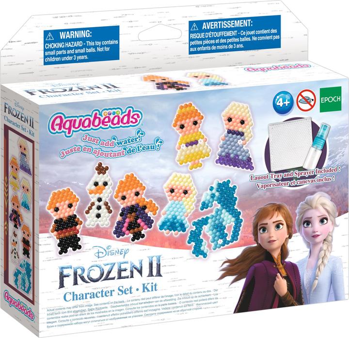 Actual product image Aquabeads The ice queen 2 figure set