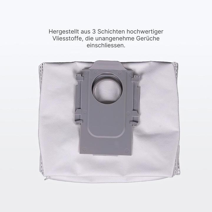 Image du produit Hermex Sacs à poussière alternatifs pour Roborock Q Revo Q5 Q7 S8 S7 P10 T8 G10 G20 (4 x)