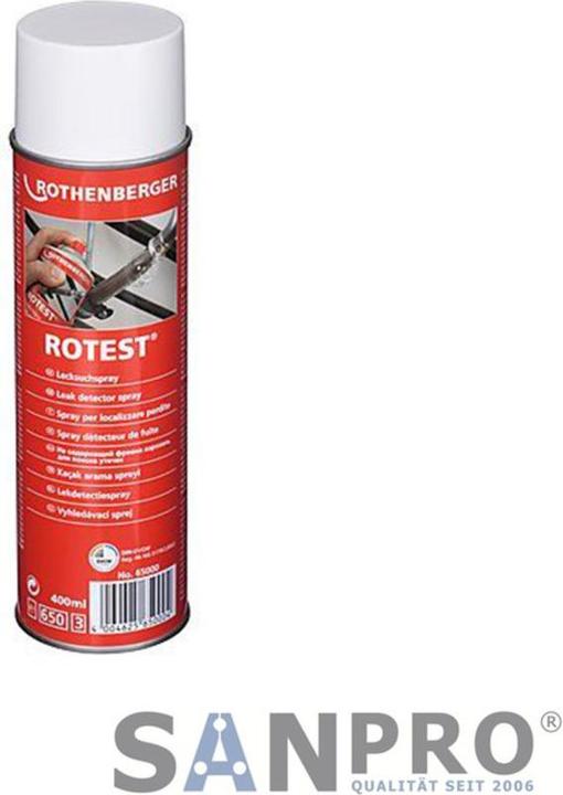 Produktbild Rothenberger Lecksuchspray, 400ml VPE: 12 (400 ml, 500 g)