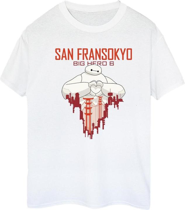 Produktbild Disney Big Hero 6 Baymax San Fransokyo Heart TShirt (XXL)