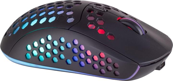 Actual product image Mars Gaming MMW3, Wireless Gaming Mouse, RGB Flow, Ultralight,, Black (Wireless)