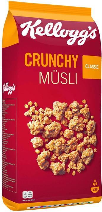 Image du produit Kellogg's Crunchy Muesli Classic 1500g (1500 g)