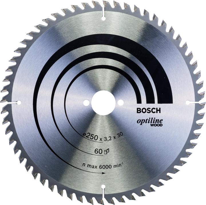 Productafbeelding Bosch Professional Zubehör Cirkelzaagblad Optiline Wood