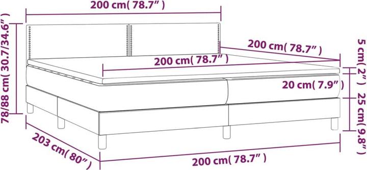 Actual product image VidaXL Estelle (200 x 200 cm, 200 x 200 cm)