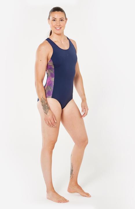 Produktbild Nabaiji Badeanzug Damen - Kelly blau/rosa (40, 42)