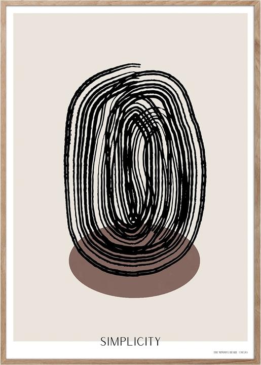 Produktbild ChiCura Simplicity Poster (70 x 100 cm)