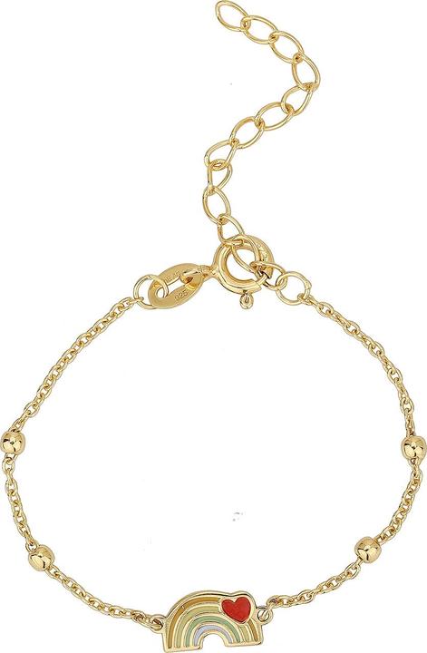 Produktbild Leyda Regenbogen Kids Schmuck (16 cm, Emaille, Silber 925 1 Mikron Gelb Vergoldet 18k)