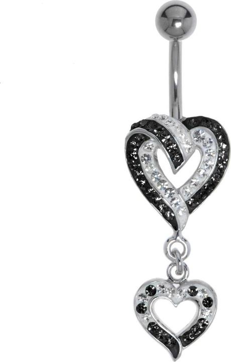 Bijouteria Bauchpiercing (Edelstahl, Messing, Kristall)
