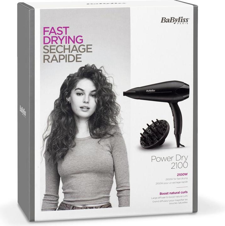 Immagine prodotto BaByliss Potenza a secco 2100W D563DCHE