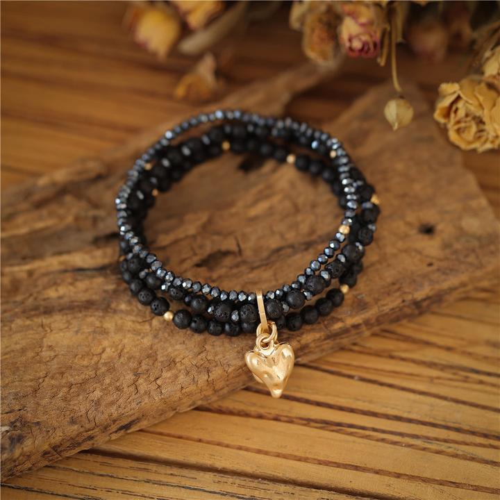 Produktbild Andreani Armband mit echtem Lavastein (8 cm, Steine)