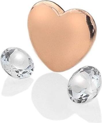 Produktbild Hot Diamonds Elements with topaz Anais April EX135 (Silber, Gold)