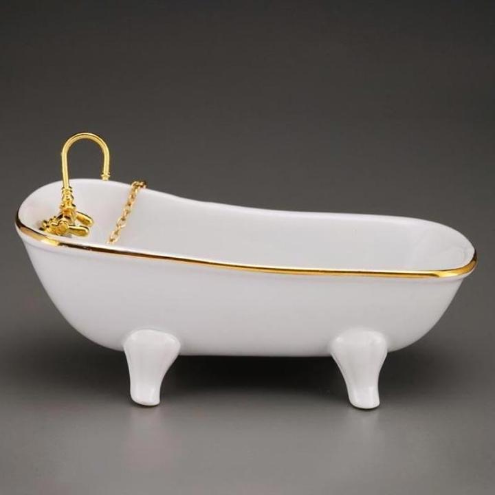 Actual product image Reutter 001.767/1 - Bathtub, White, miniature