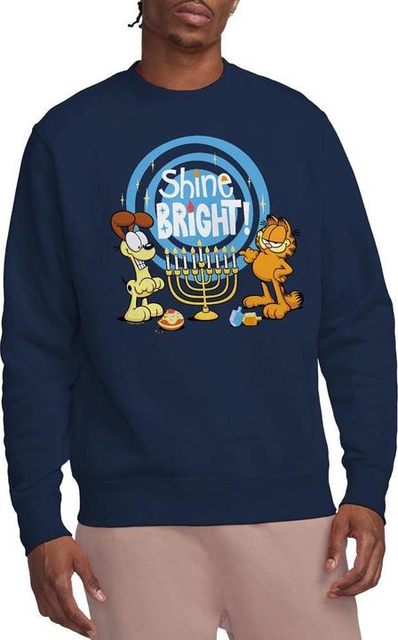 Immagine prodotto Garfield Shine Bright For Hanukkah Felpa Odie Adulto Unisex (L)