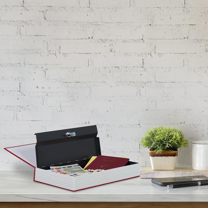 Image du produit Relaxdays Faux livre coffre fort