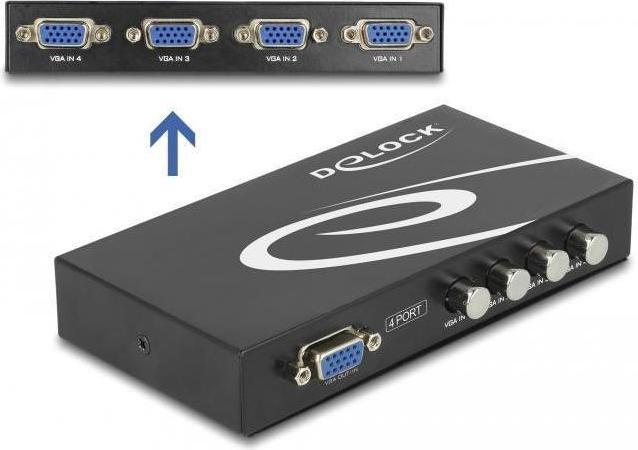 Image du produit Delock Boîte de commutation VGA 4Port