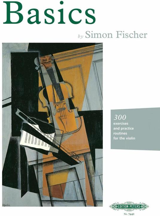 Image du produit Basics: 300 excercises and practice routines for the violin (Allemand, Simon Fischer, 1997)