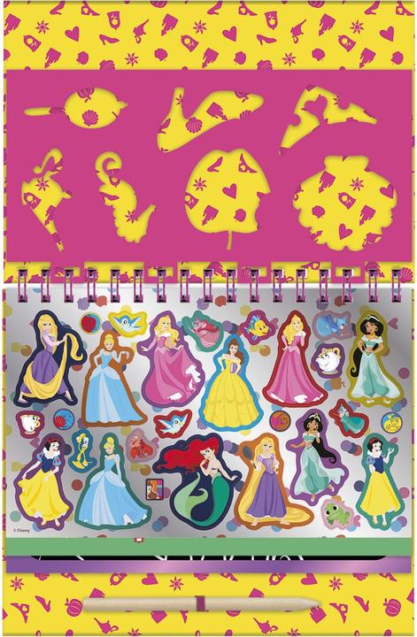 Actual product image Totum Disney Princess scratch book