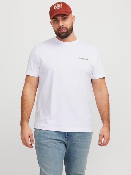 Actual product image Jack & Jones Plus Size Rückenprint T-shirt T-shirt (4XL)