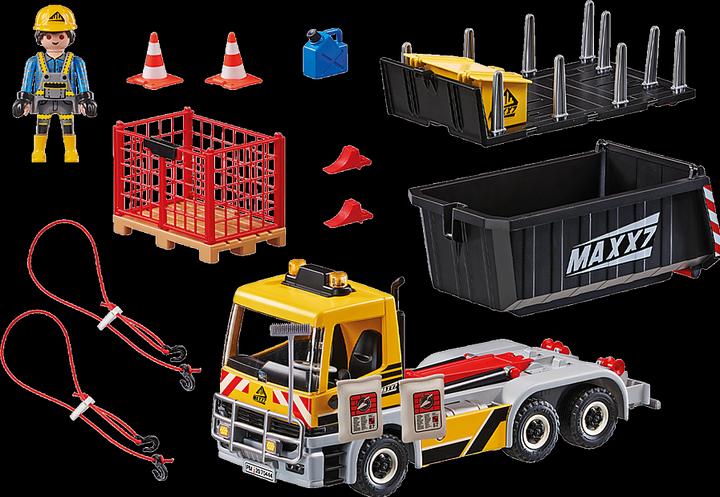 Actual product image Playmobil Truck with swap body (70444, Playmobil City Action)