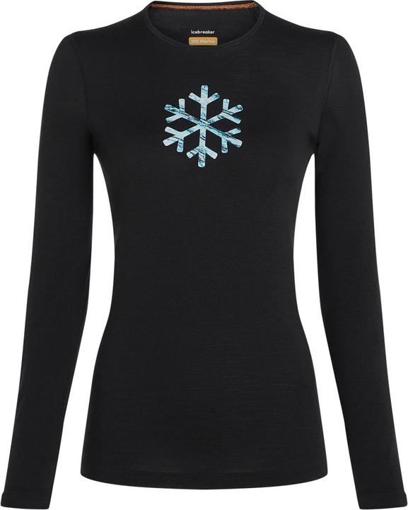 Immagine prodotto Icebreaker Merino 200 Oasis L/S Crewe POW da donna (XS)