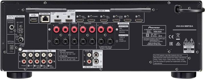 Actual product image Pioneer VSX-934 (7.2 channels, AM, FM)
