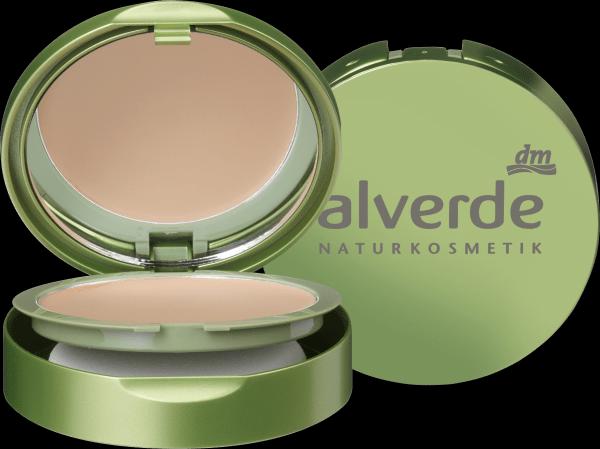 Actual product image dm alverde Compact make-up beige-rosé 030 (Beige-Rose)