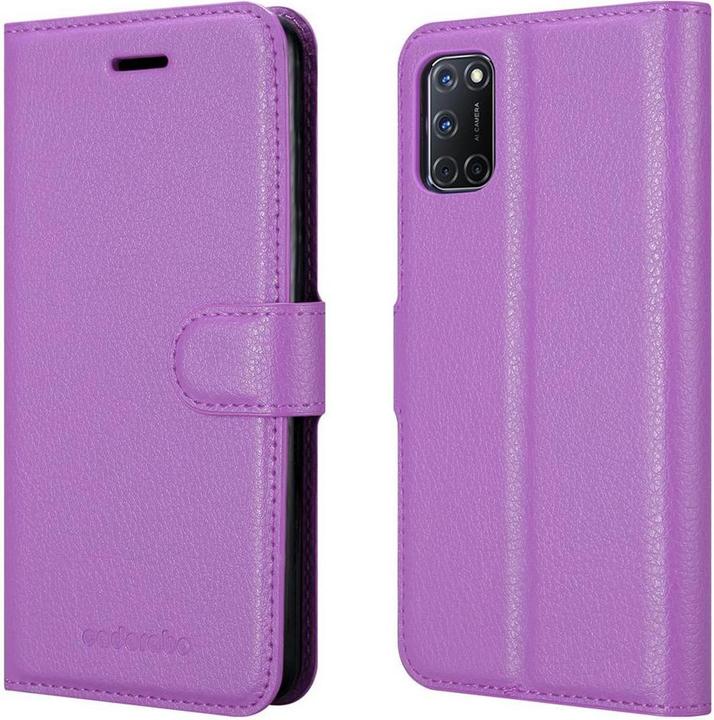 Actual product image Cadorabo Book with stand function cover (Oppo A92)