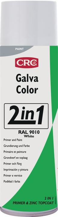 Image du produit CRC Peinture antirouille 2-en-1 (500 ml, Blanc pur (ral 9010))