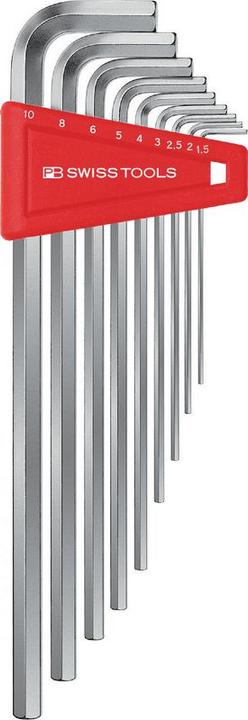 Produktbild PB Swiss Tools Sechskant-Winkelstiftschlüsselsatz